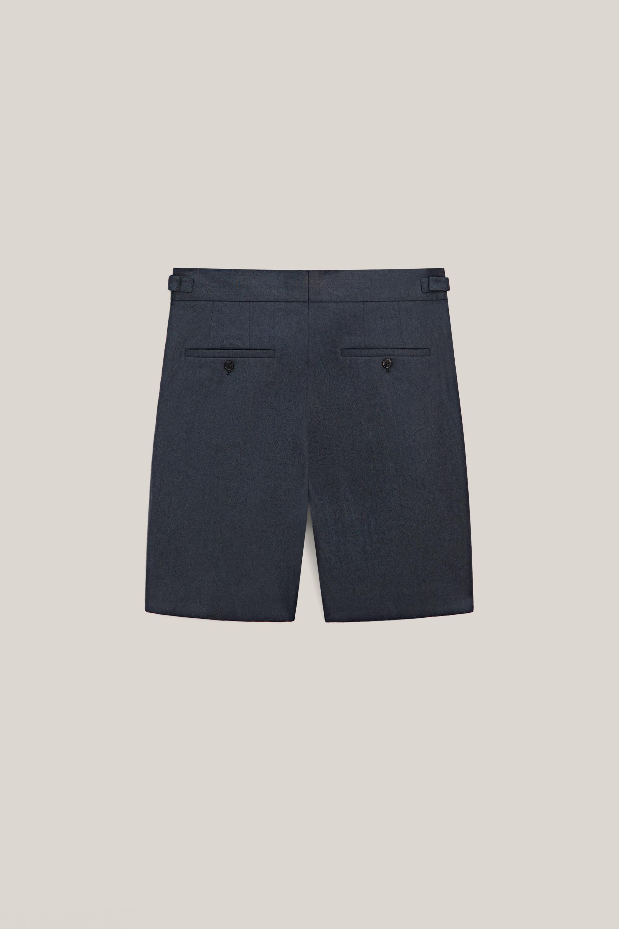 Bermuda à pinces total look lin - ÉDITION LIMITÉE
